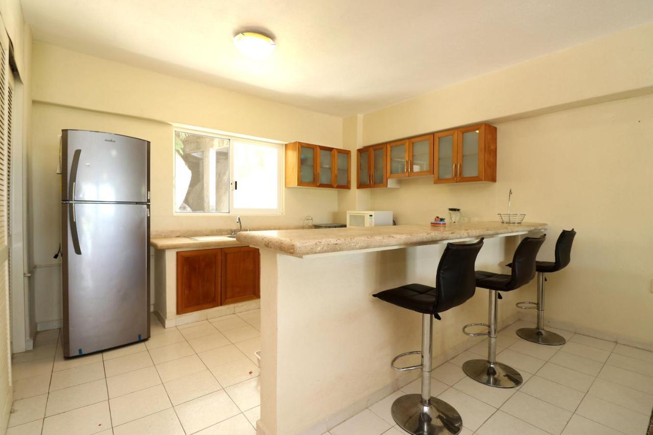 Apartamento Depa en playa con alberca privada Acapulco Exterior foto